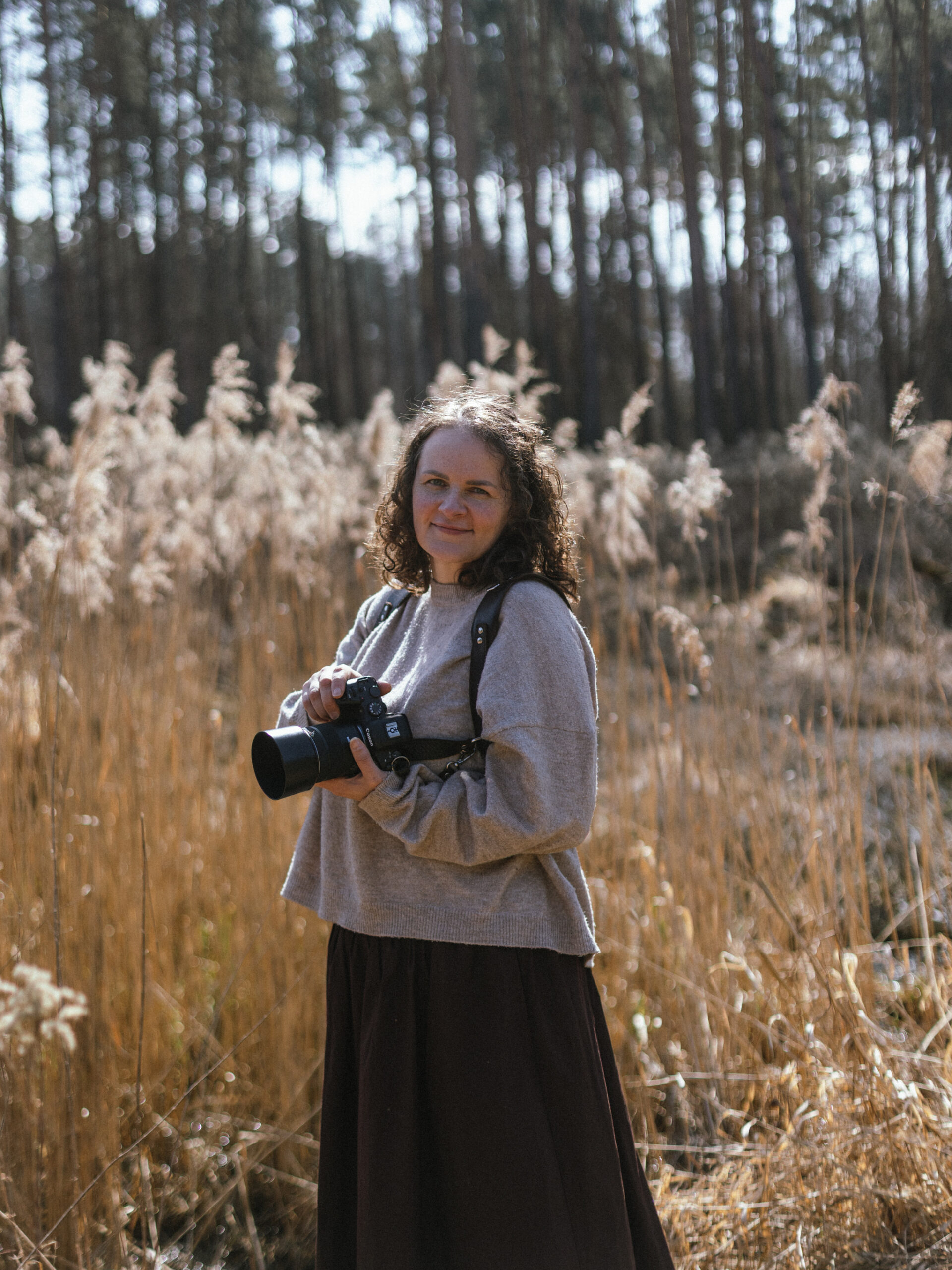 Olena Herasym fotografka Kobyłka w plenerze